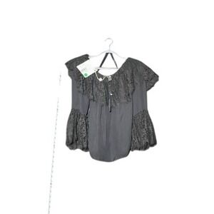 RACHEL ZOE Black Dress Size 8 -‎ 25" Length 17" Sleeve Women's Cocktail